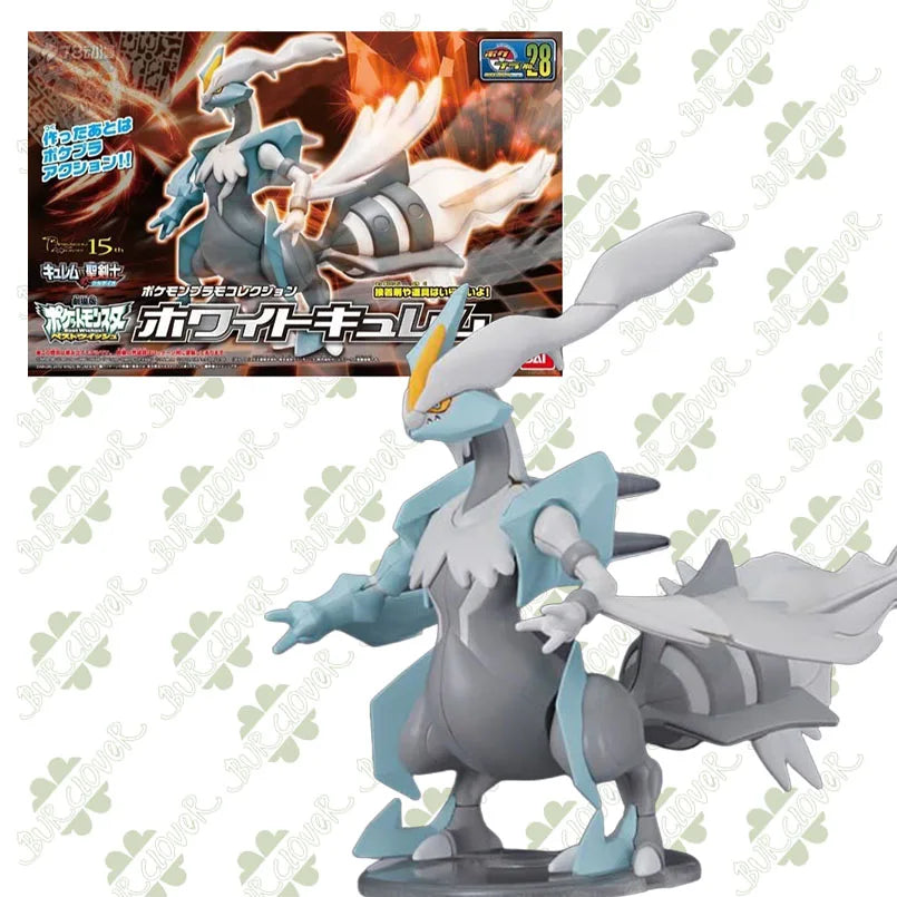 Bandai Original Pokémon Evolution Series Regular Edition Cobalion Virizion Keldeo Dark Kyurem Assembly Model Toys