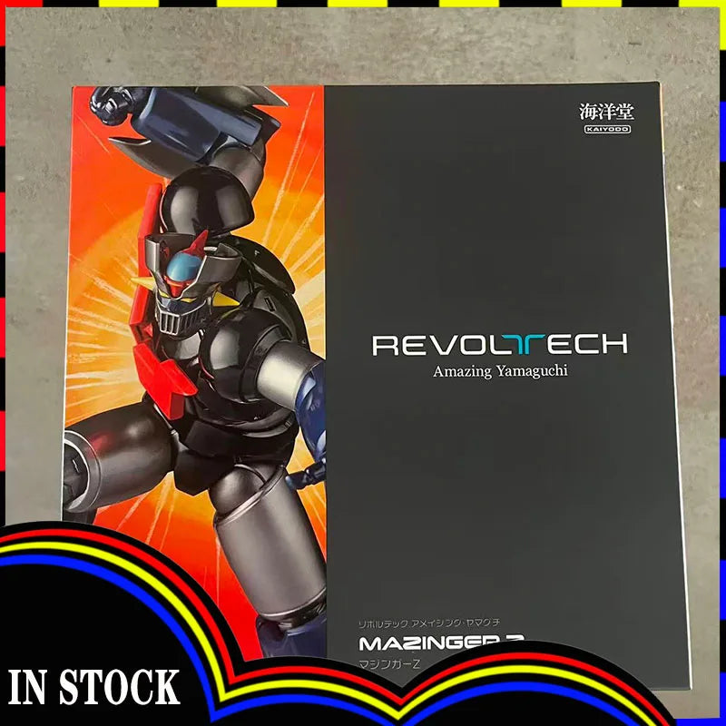Kaiyodo Revoltech Amazing Yamaguchi Mazinger Z Action Figure - Legendary Super Robot Ameyama Mazingo Model Toy for Collectors