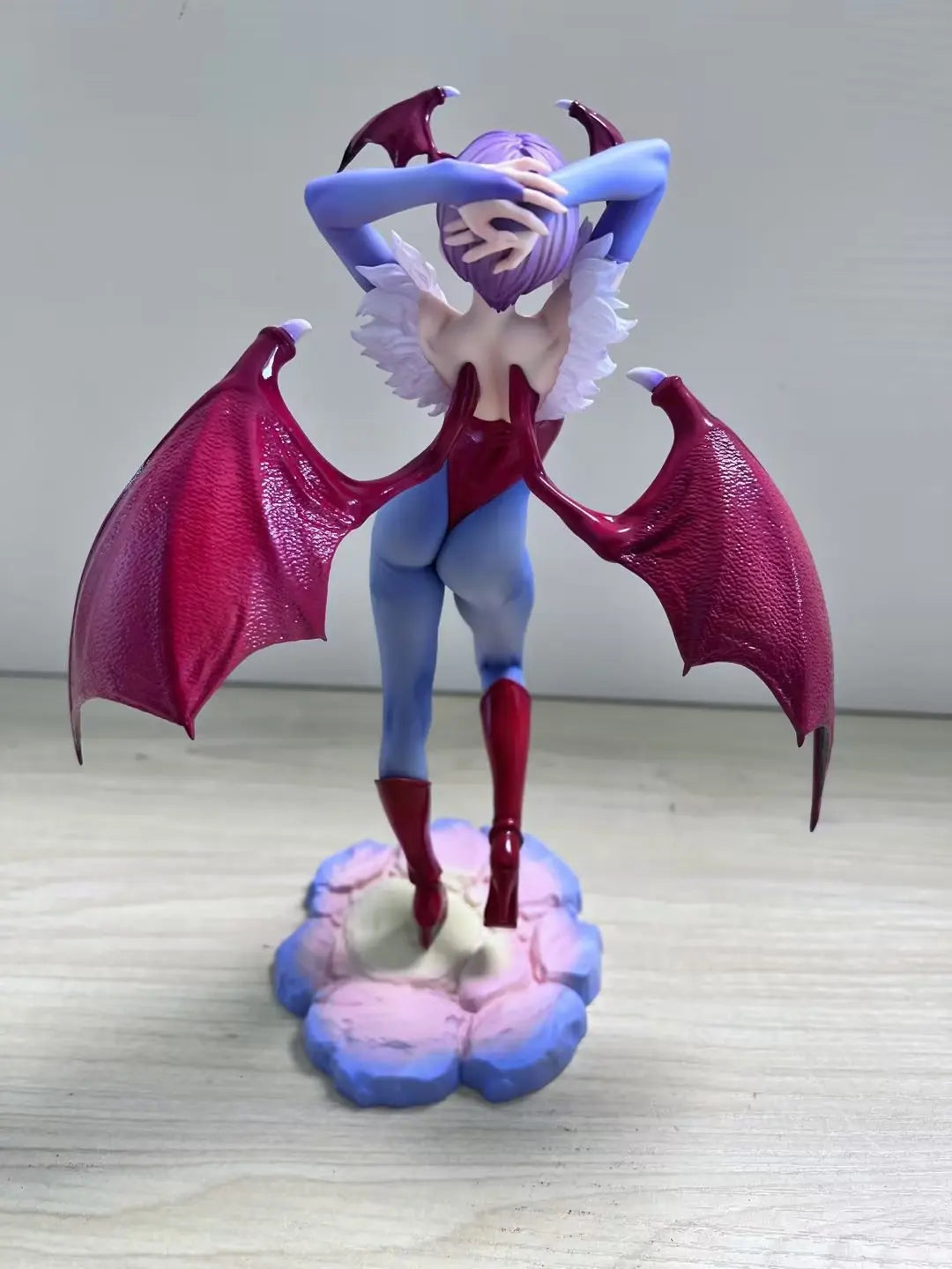 Beautiful Girl Demon Succubus Monica Lilith Felicia Game Around The Animation Hand-Made Ornaments Model