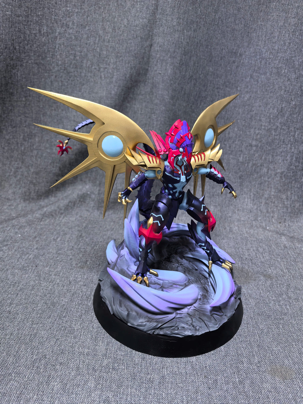 25cm Galaxy Eyes Cipher Dragon Figure Yu Gi Oh ZEXAL Anime Figures Collectible Desktop Ornament Decorations Best Gifts for Boys