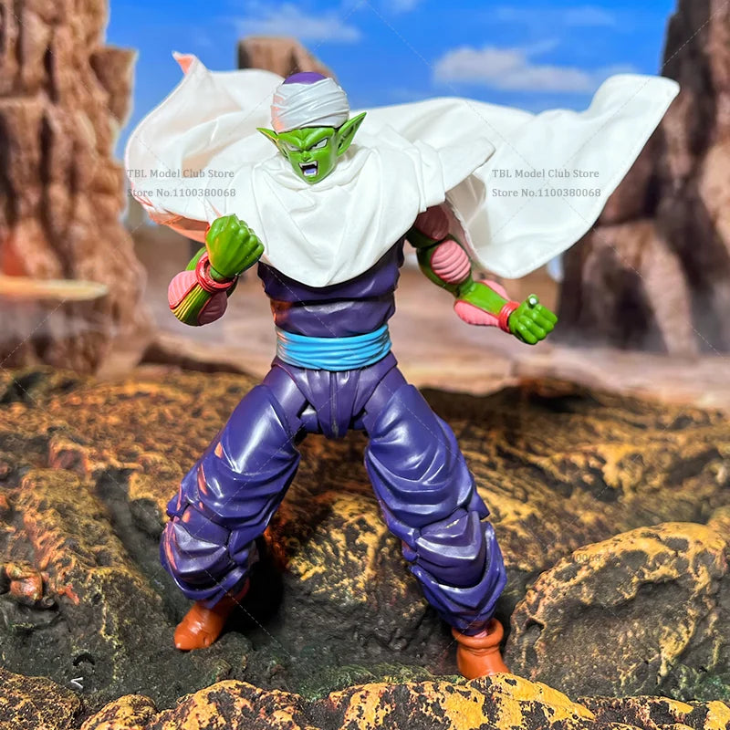 1/12 Scale Male Clothes Cloak DRAGON BALL Evil Demon King Piccolo Japanese Anime For SHF 6-inch Action Figure Soldier Toys