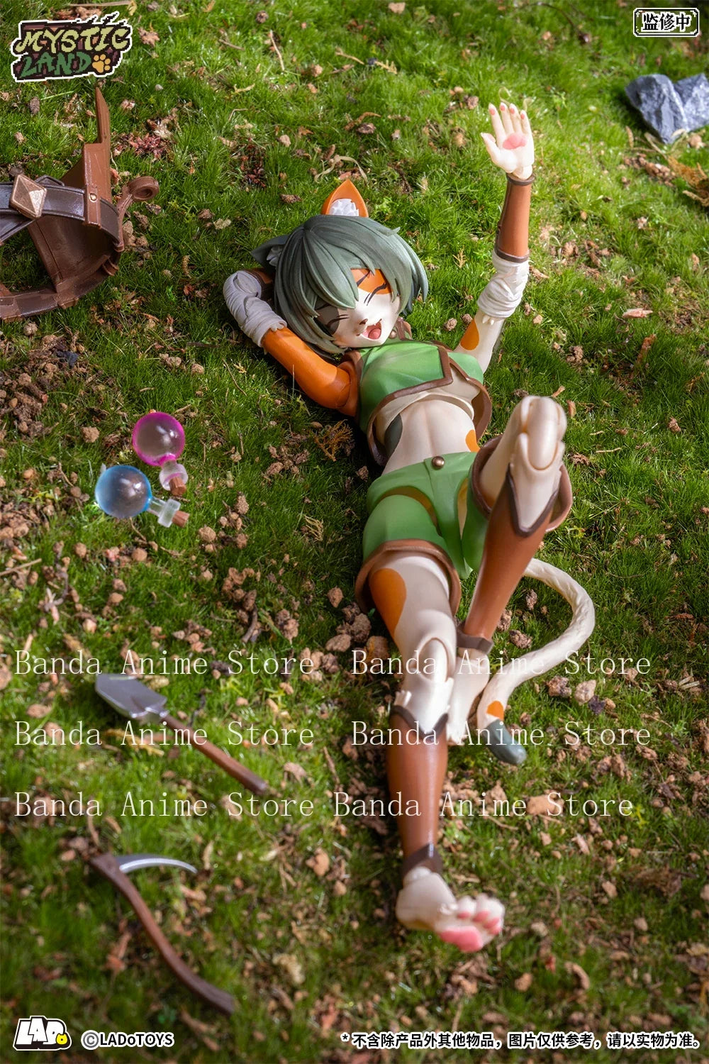 LADoTOYS Mystic Land Figure Tonia Tigris Ver. Model ERA-002 Animation PVC Model Anime Action Figure Figurine Toy Collection