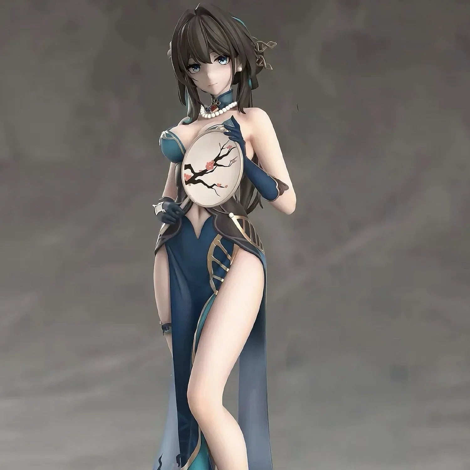 24CM Honkai: Star Rail Ruan Mei Zhenhai China Dress girl figure Hard PVC Anime Action Toy Adults Collection Model Doll Gift