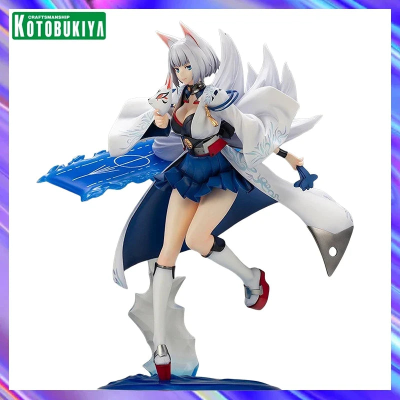 Original in Stock KOTOBUKIYA Azur Blue Route IJN Kaga 1/7 Figures Model Toys Gifts Collection Ornaments