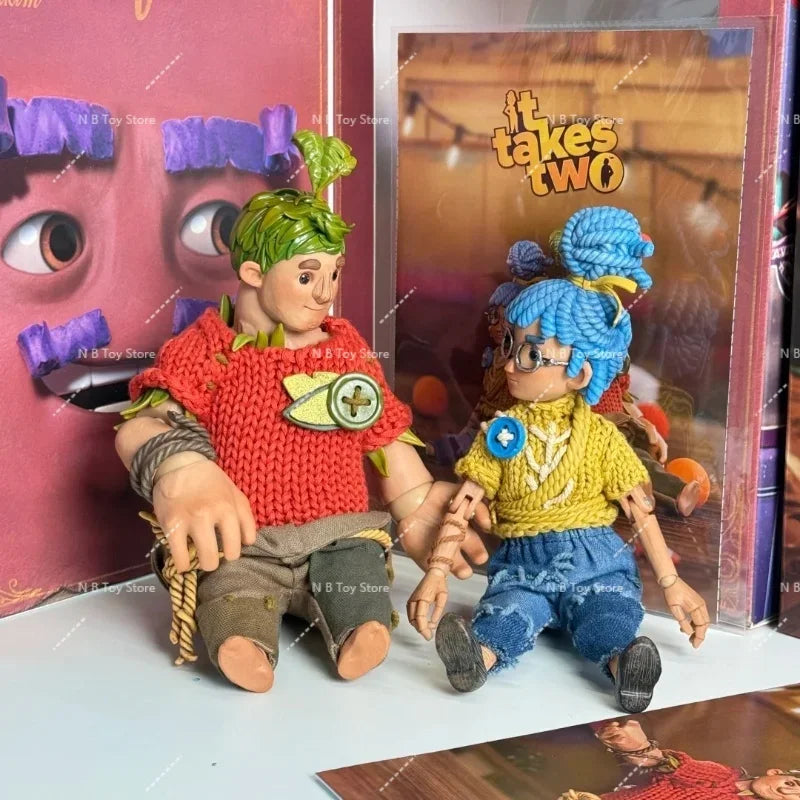 Resonance Gong It Takes Two Cloth Action Figures - Movable Collectible Dolls From The Game Toy Gifts