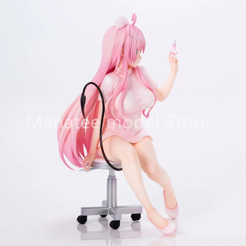 Union Creative Original To Love-Ru Darkness Lala Satalin Deviluke Nurse Costume PVC Action Figure Anime Model Toys Gift