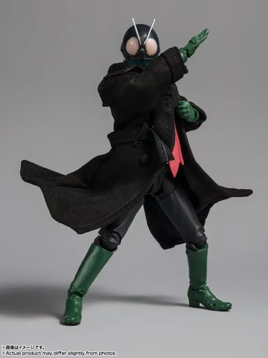 Bandai SHF New Kamen Rider Anno Movie Version Coat No. 1 Knight Can Be Done Figure Model Collection Toy Gift Action Figure Toy