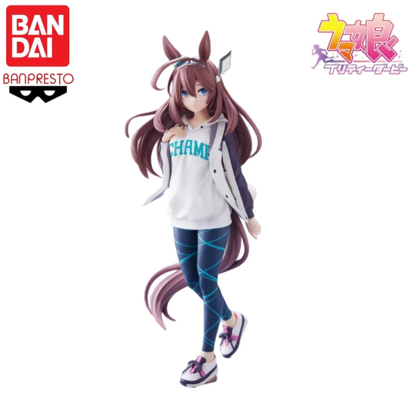 Bandai In Stock Original Pretty Derby Mihono Bourbon Private Outfit Ver. Figurine Character Anime Model Toy Gift