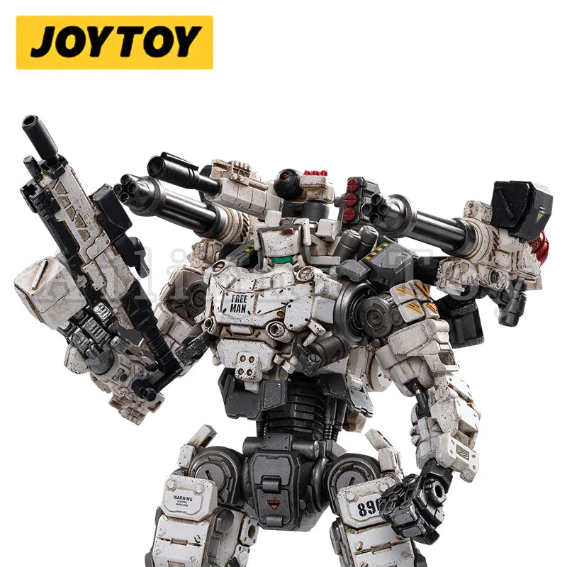 JOYTOY 1/25 Actionfigur Mecha STEEL BONE ARMOR Weiße Version Anime-Sammlermodell Spielzeug als Geschenk