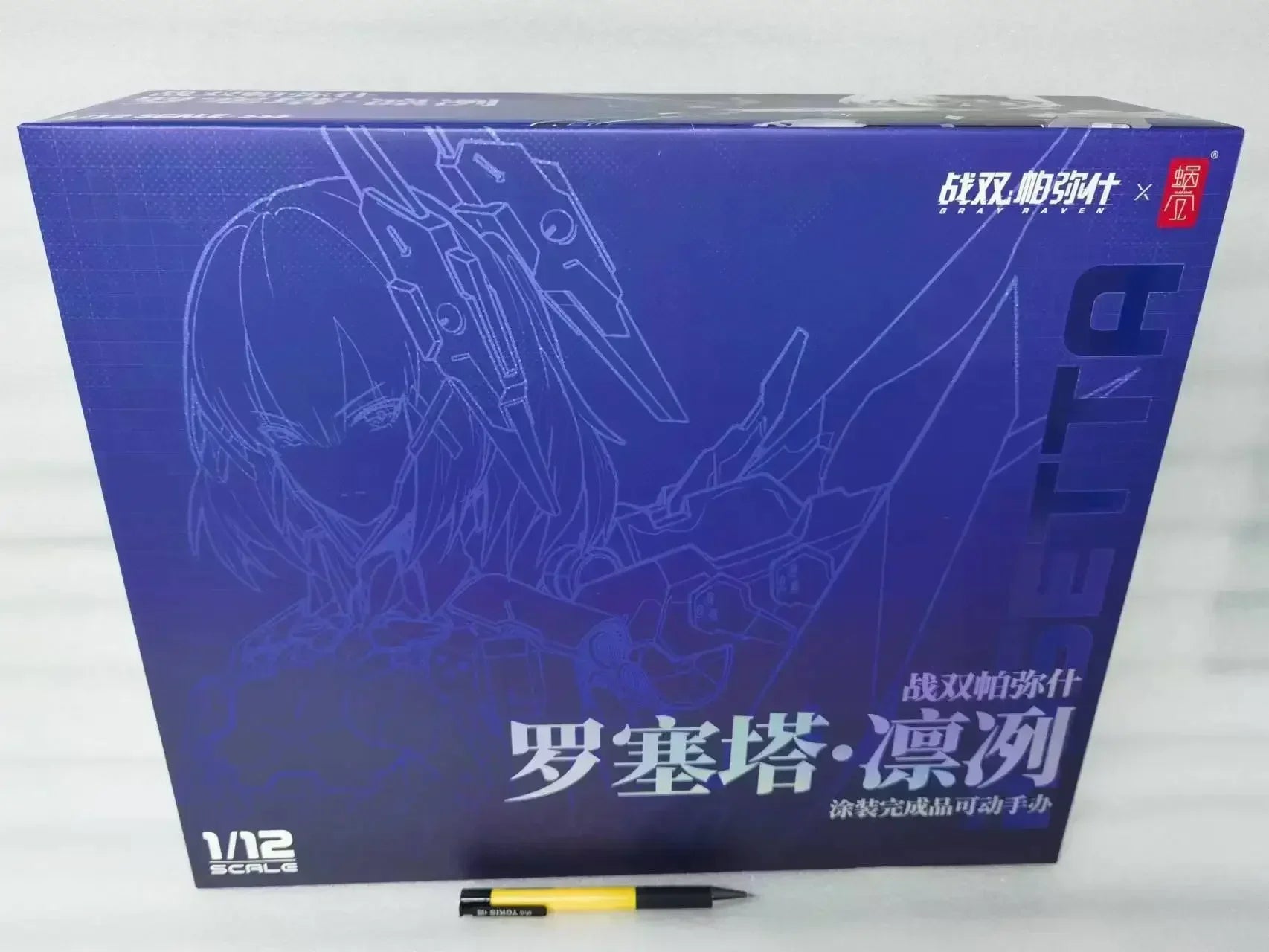 In Stock Snail Shell Original 1/12 GRAY RAVEN：PUNISHING IH-31C Rosetta Icy Mobile Suit Girl SO Cool PVC Action Figure Toys Gifts