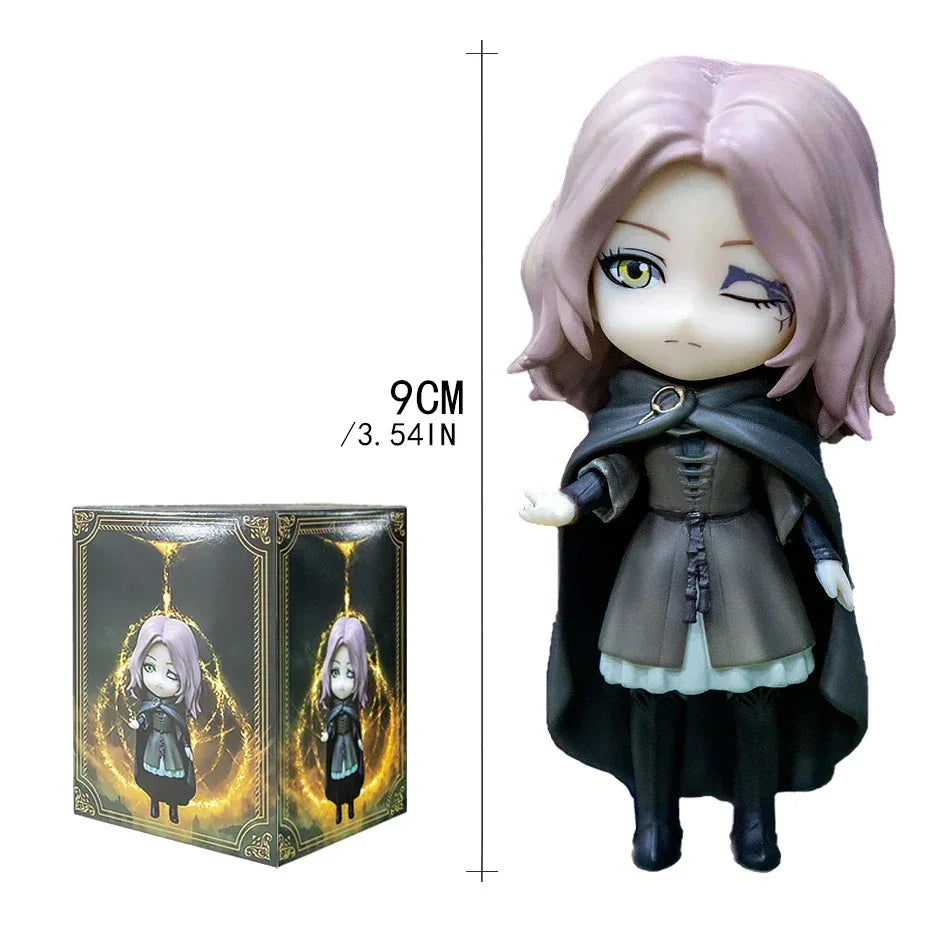 2026 In Stock Ring Gaming Q Version Mini Ranni Cat Melina Malenia The Half-Wolf Action Figure Lani Magic Ornaments Dolls