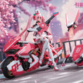 Hatsune Miku Assembly Model Pink Miku Action Figures Cherry Original Soskill 68001 Anime Girl Doll Customized Toy Gifts