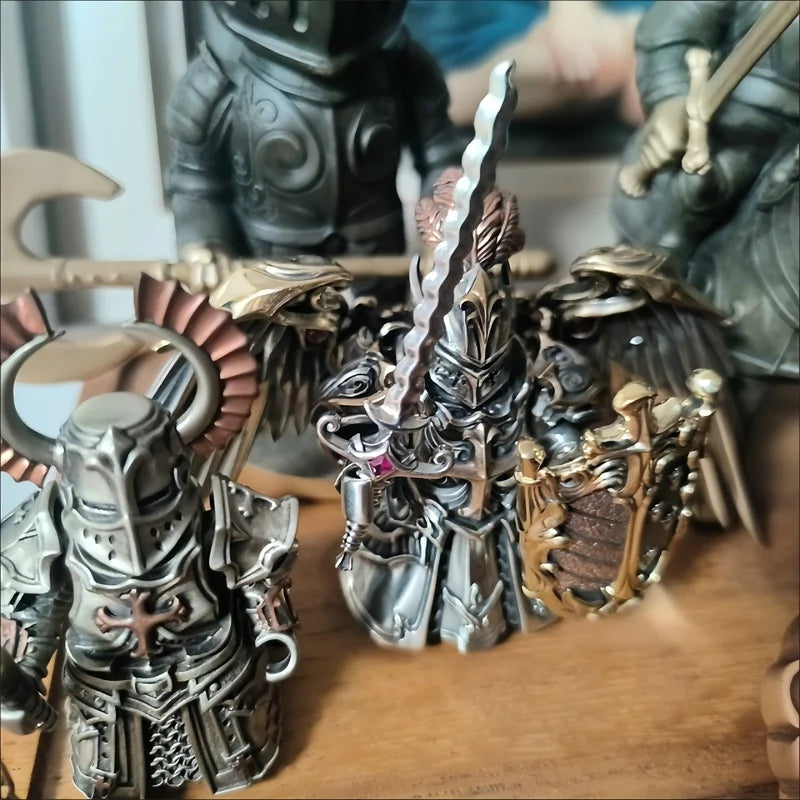 In Stock Big Player Chinese Style Paladin Crusader Series Anime Figure Model Desktop Decoration Collectible Ornament Toys Gifts