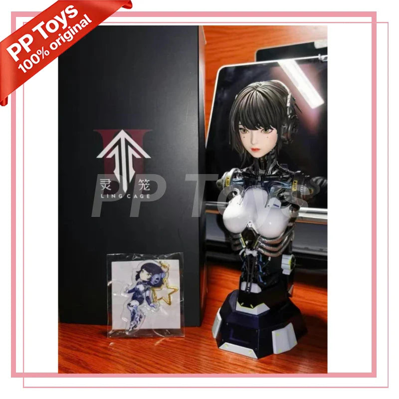 Vorverkauf März LingCage ASH Super AI 1/4 Büste 21,6 cm Desktop-Ornamente Dekoration der Actionfigur mit Lichtleiste