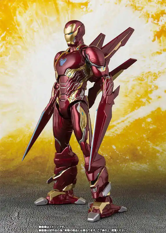 Bandai Original MODEL KIT SHF Infinity War War Machine Character Model Toy Gift Collection Anime Figure Model Toy