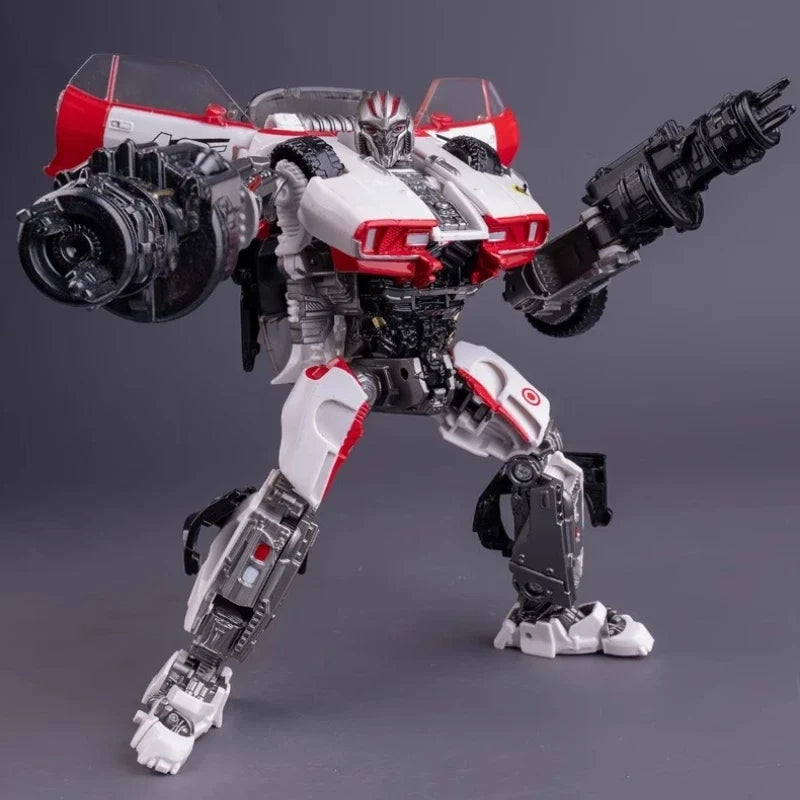 New BAIWEI 16cm Transformation Toy Boy TW-1033B White Version KO SS46 Anime Action Figure Robot Car Model Kids Gift TW1033