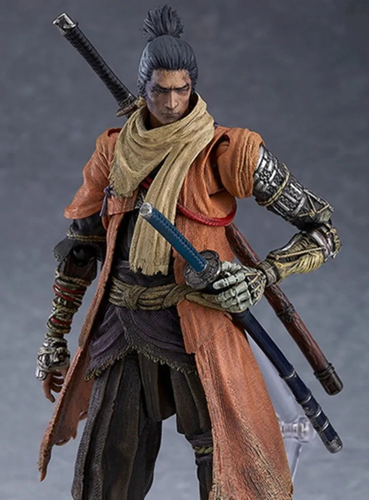Shadows Die Twice figma 483DX Sekiro Action Figure Toy Doll Brinquedos Figurals Collection Model Gift