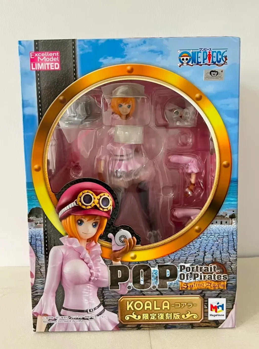 Original MegaHouse Portrait of Pirates "Sailing Again" ONE PIECE KOALA【Limited Replica Version】Anime Character Model Decoration