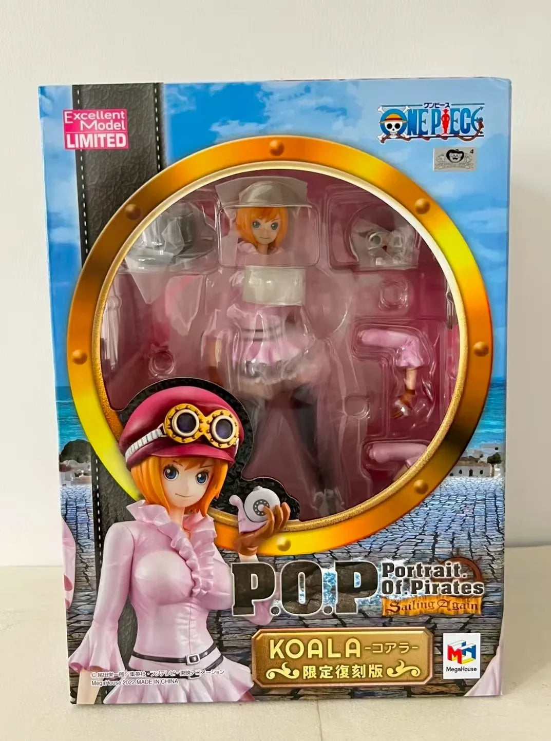 Original MegaHouse Portrait of Pirates "Sailing Again" ONE PIECE KOALA【Limited Replica Version】Anime Character Model Decoration