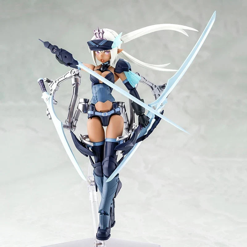 Original Kotobukiya MEGAMI DEVICE KP783 Armed Goddess B1.1 Hunter Type Snowflake Action Figure Collectible Model Ornament Gift