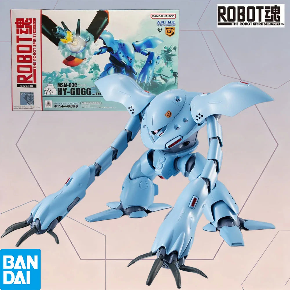 In Stock Bandai ROBOT Spirits Mobile Suit Gundam 0080: War in the Pocket MSM-03C Z'Gok Anime Ver. Premium Collectible