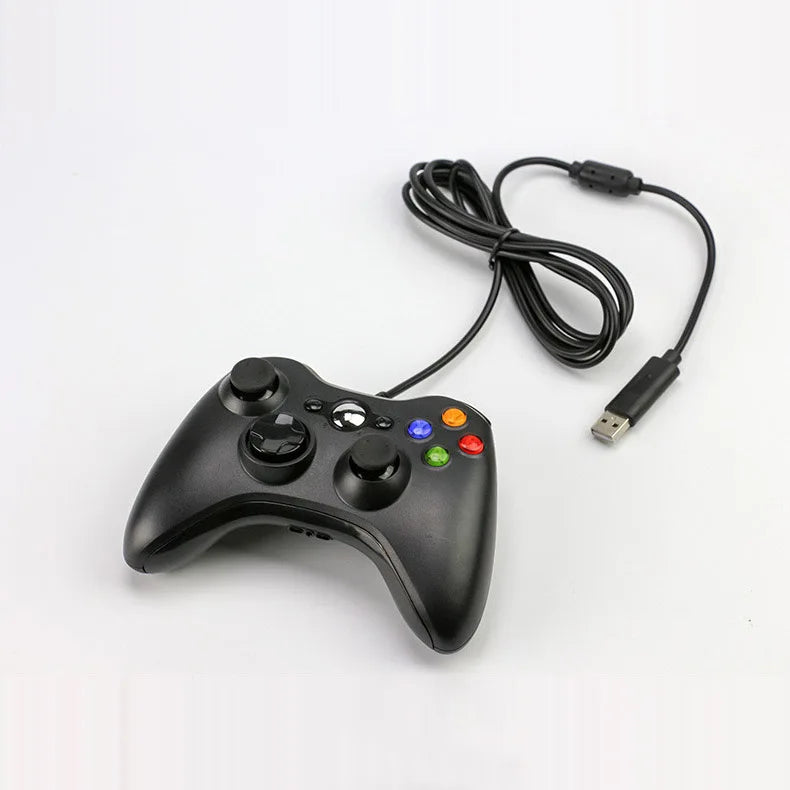 USB Wired Game Controller For Xbox 360 Dual-Vibration TurboConsole Joypad Win 7/8/10 PC Joystick Controle Mando Gamepad