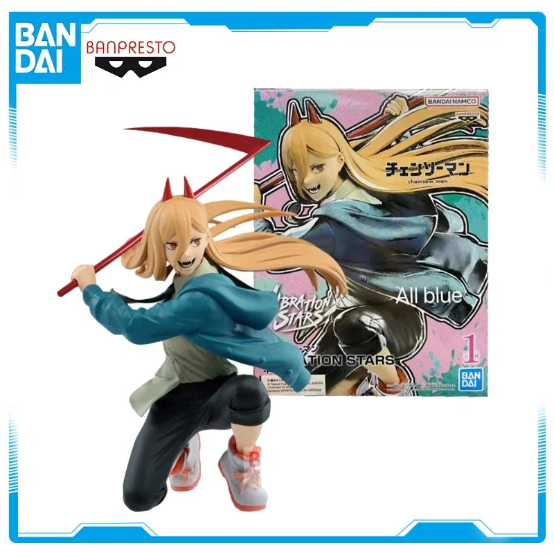 In Stock Banpresto Genuine Chainsaw Man Anime Figure Vibration Stars Power  Action Toys Gift Collectible Model WY
