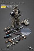 JOYTOY Warhammer The Horus Heresy 1/18 Scale Iron Warriors MKVI Tactical Sergeant Command Squad Joint Action Figure Model Toys