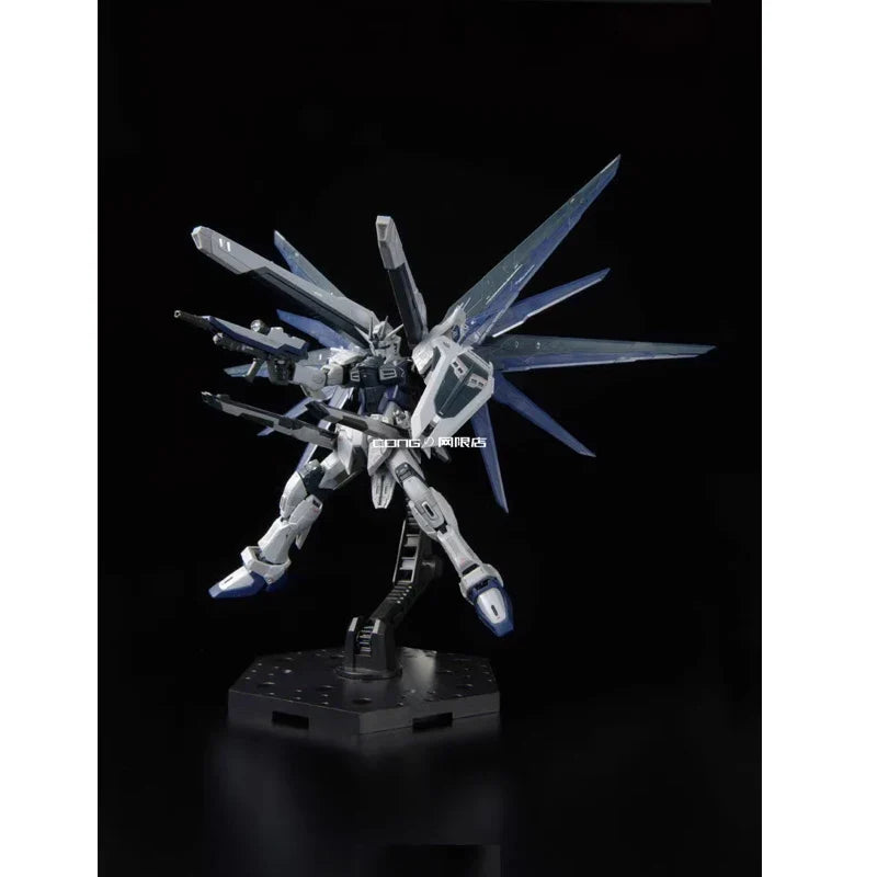 Bandai Genuine RG LIMITED ZGMF-X10A FREEDOM GUNDAM Ver.GCP DEACTIVE MODE Anime Action Figure Assembly Model Toys Gift Children