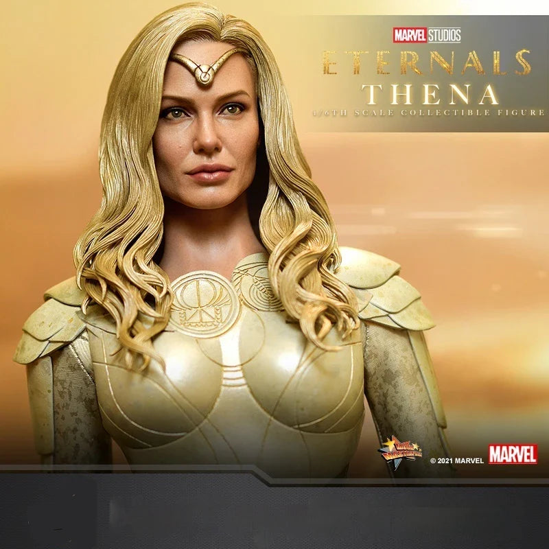 Hochwertige Marvel Eternals Thena Sammler-Actionfigur im Maßstab 1:6 als Geschenk für Freunde