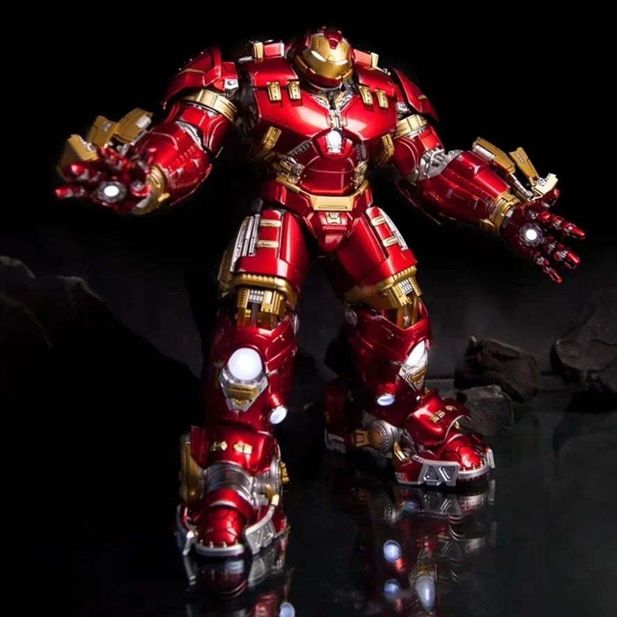 Marvel Alloy Anti-Hulk Armor Cs 1/12 Iron Man Mk44 Mecha Action Figure Collectible Model Toy In Stock For Kids And Adults