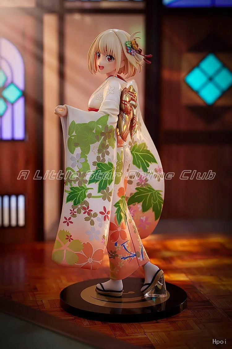 In Stock Original KADOKAWA KDcoll Lycoris Recoil Nishikigi Chisato Kimono Animation Figures Model Collection Ornaments Toys