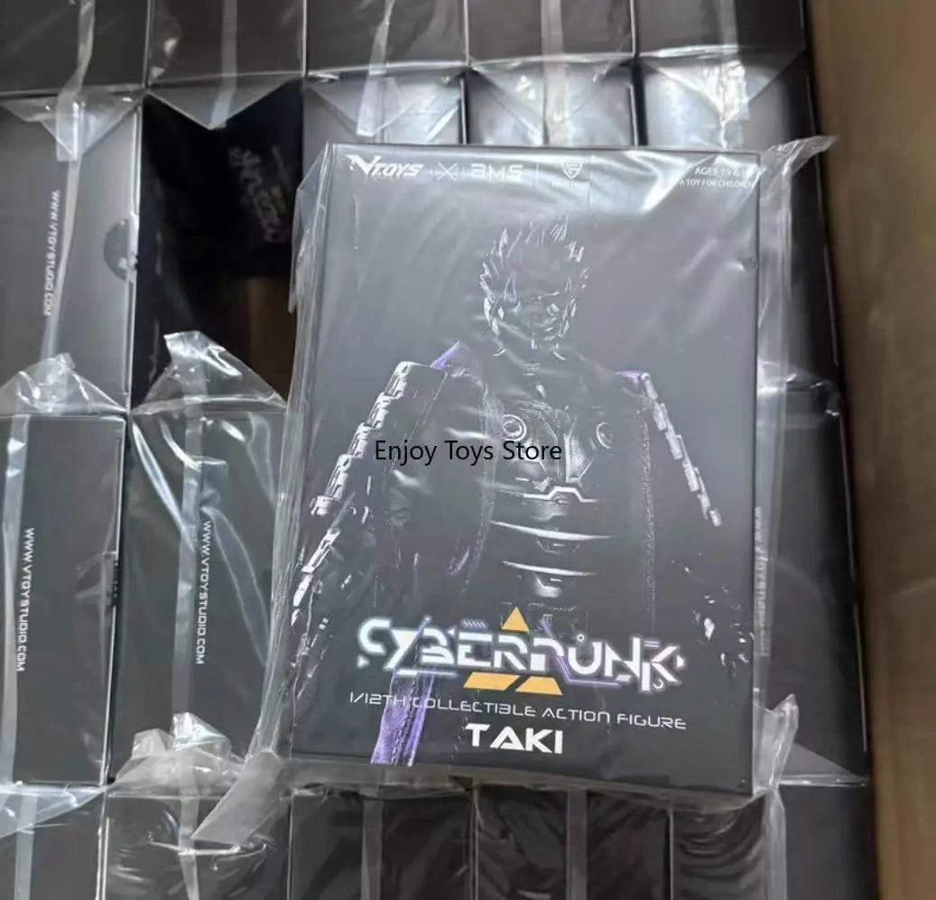 Auf Lager VTOYS VSD010 Cyberpunk Samurai Taki 1/12 Bewegliche Soldatenfigur