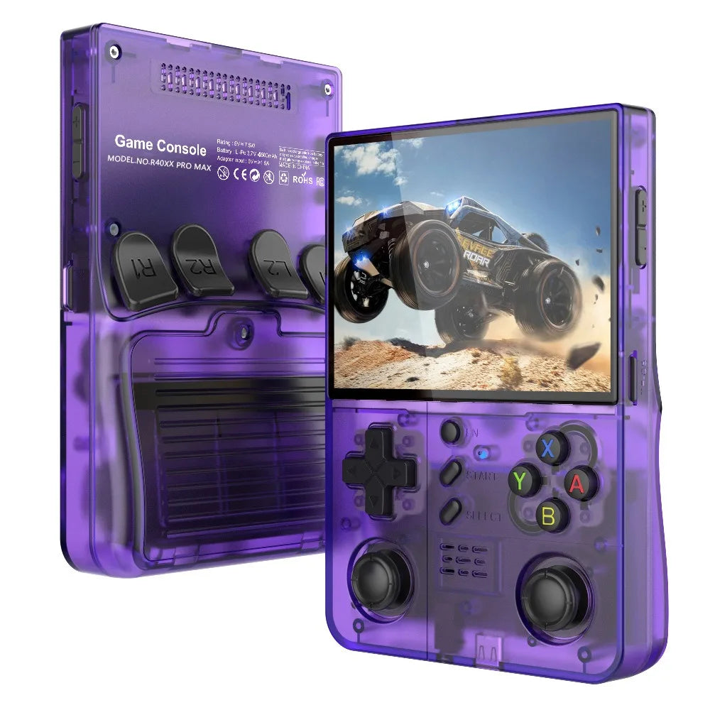 FLLBW R40XXProMAX 4.2 inch Screen 4500mAh Handheld Retro Game Console Portable Pocket Video Gaming Wifi New Game Boys Gift