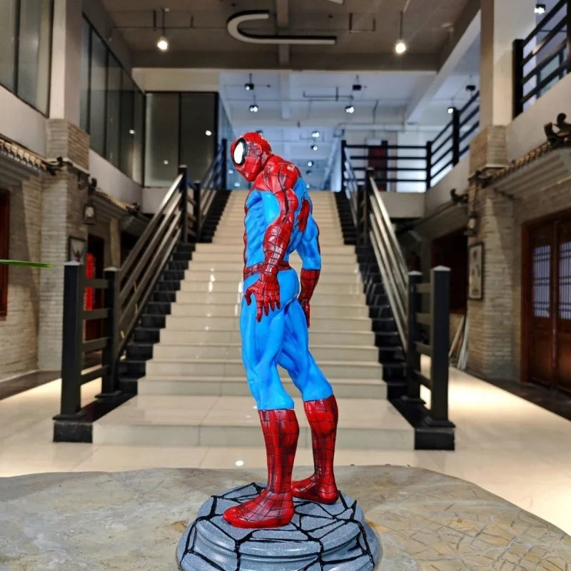 50cm Spider-Man Action Figure 1/3 Full Body Statue 50cm Resin Model Marvel Desktop Decoration Birthday Gift Collectible Toys