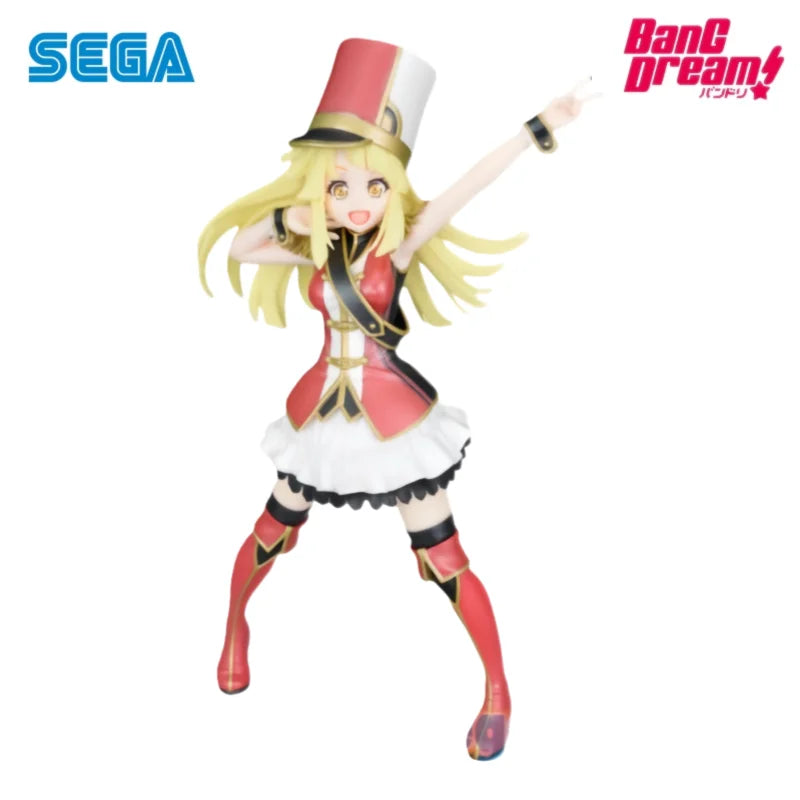 In Stock Sega Original Bang Dream! Tsurumaki Kokoro Action Figure Model Doll Brand New Boxed Toys Model Garage Collectible