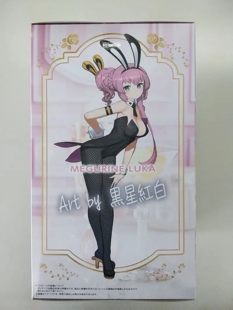 Original FURYU BiCute Bunnies Megurine Luka PVC 28CM Anime Figures Action Figure Model Desktop Decoration Toy