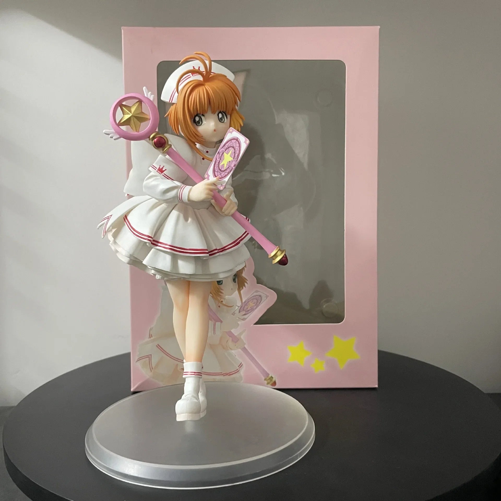 Kinomoto Sakura Figures 22cm Card captor Sakura Figure Pvc Anime Models Statue Collection Toy Desk Decoration Kids Birthday Gift