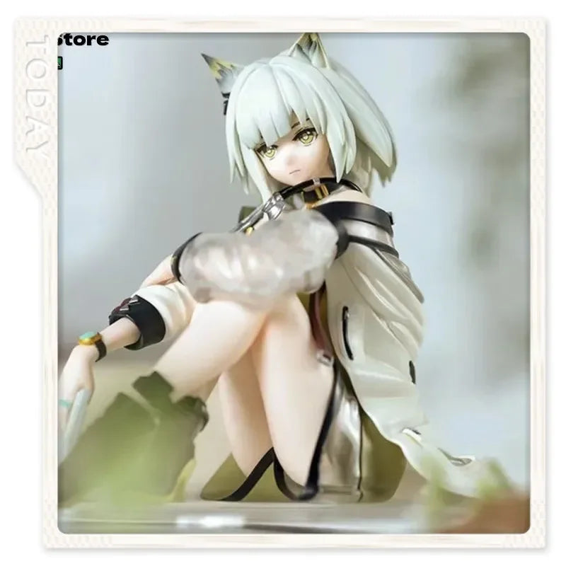 Arknights Kal'Tsit Sitting Pose Anime Figure Noodle Stopper Collectible Desktop Ornament Birthday Gift For Fans