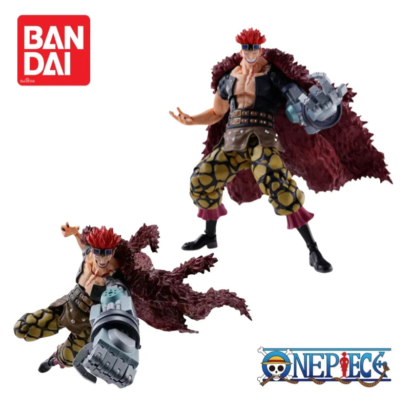 Bandai One Piece In Stock Eustass  Figurine Original Anime Merchandise 100% Genuine Ornaments Boys Favorite Gift Collectible