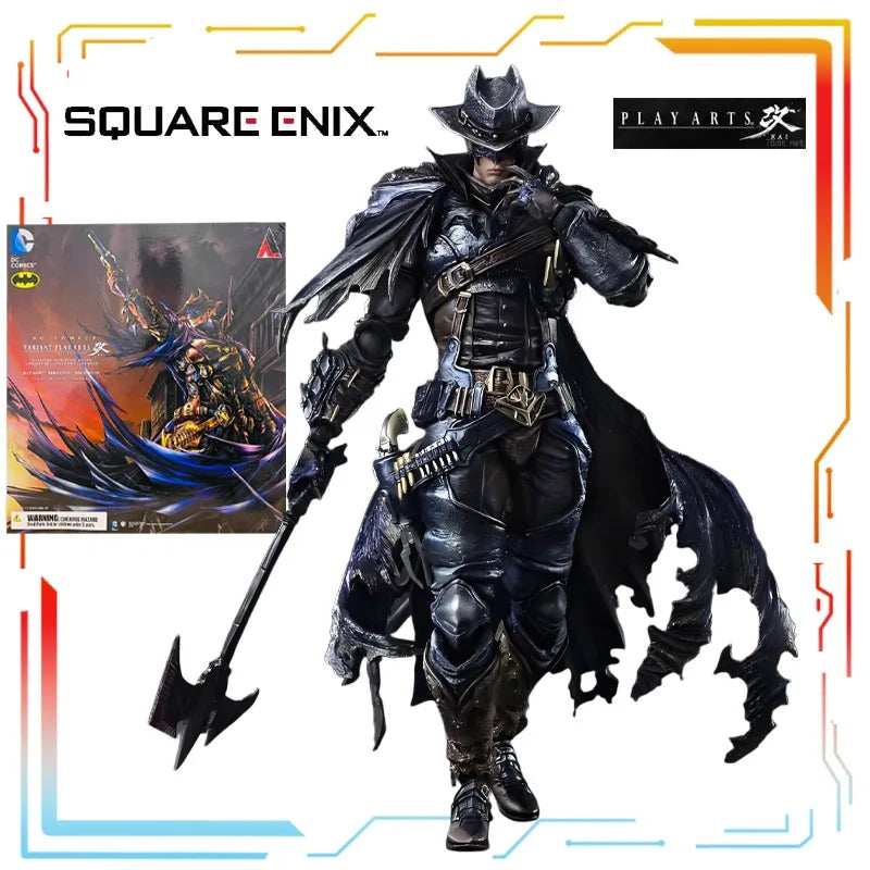 SQUARE ENIX Original PlayArts Remade Movable Doll Series Batman's Eternal West Anime Action Figure Model Toy Model Gifts for Boy