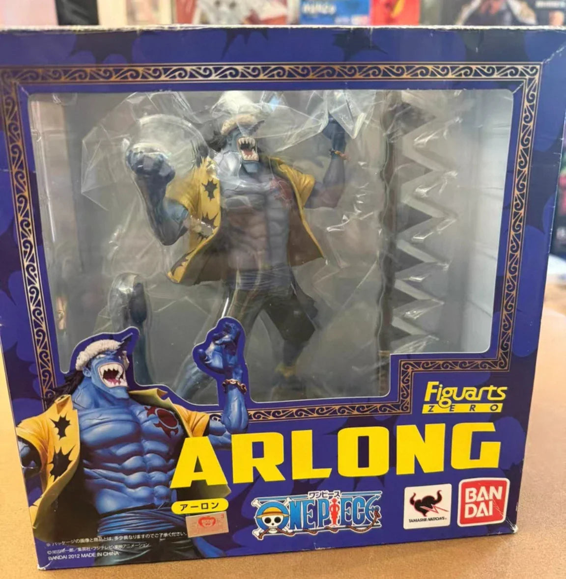 Neu Original BANDAI Figuarts Zero ONE PIECE Arlong Actionfigur Modell Spielzeug Geschenk