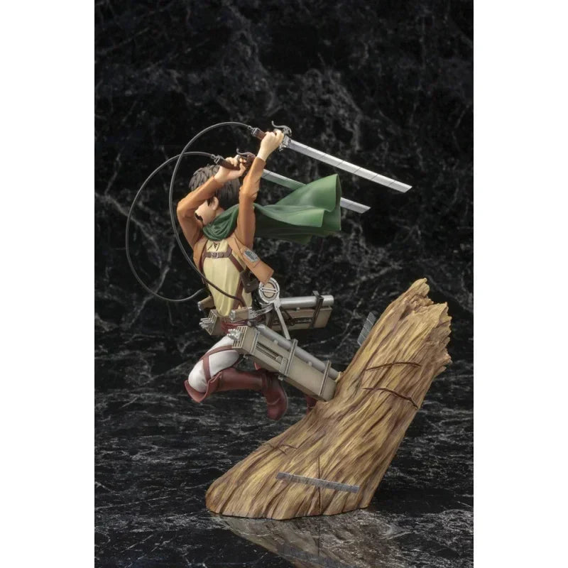 Kotobukiya ARTFX J Eren Yeager Original Anime Figure Attack on Titan Figurine Collection Model Toy