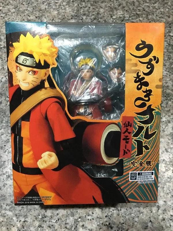 9 types Shippuden Shf Uzumaki Rasengan Action Figures Movable Joints Face Change Dolls Anime Figurines Models Toys Gifts