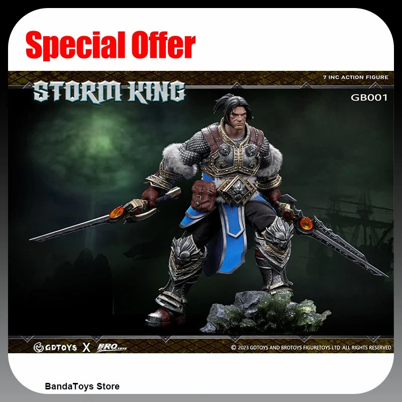 In Stock 100% Original GDTOYS X BROTOYS Full Set Storm King Miniature Action Figurine GB001 Anime Action Collection Figure Model