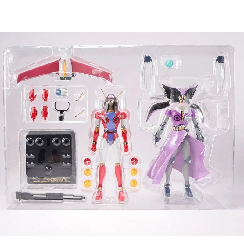 Fast Shipping Bandai Anime SOUL OF CHOGOKIN Great Mazinger GX-114 Marquis Janus &GX-12R Venus A Original Model Toy Action Figure