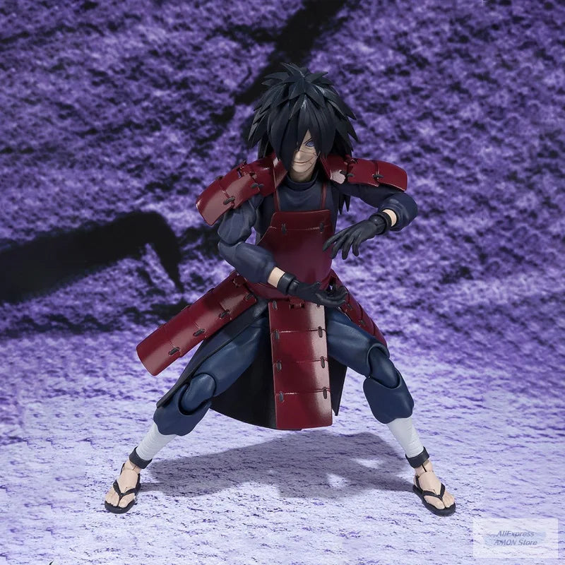 16CM Shippuden Anime Figurine Model GK Edo Tensei Uchiha Madara Figures PVC Collection Toy Figma Gift