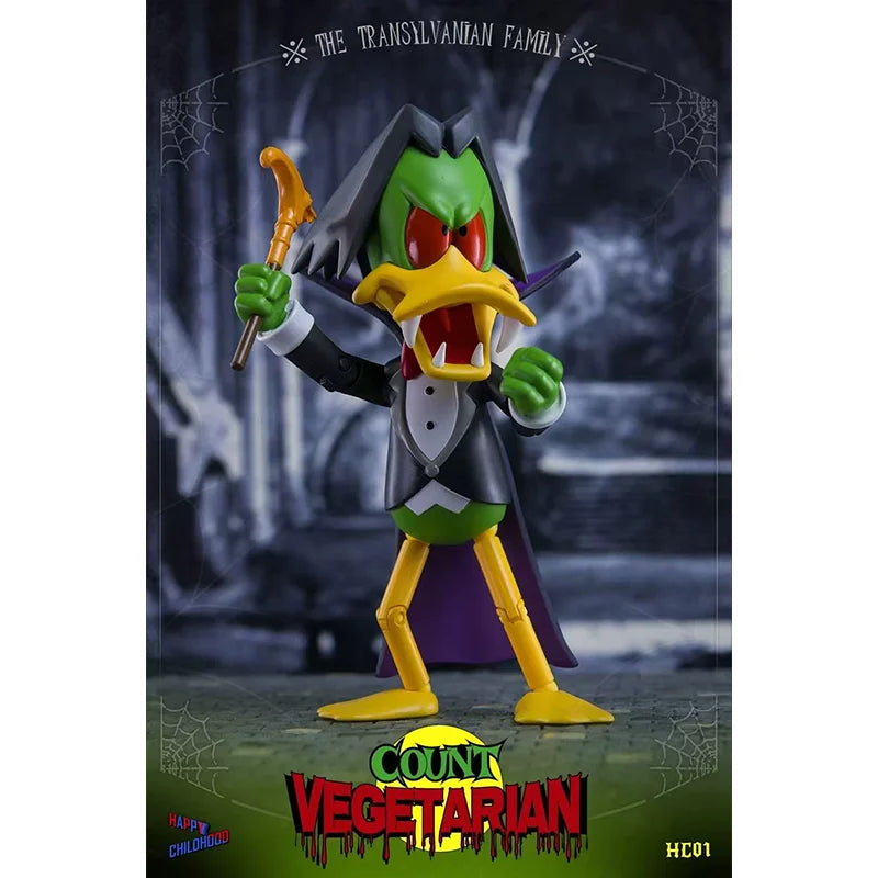 In Stock Original Happy Childhood HC01 Count Duckula Anime Action Collection Figures Model Toys