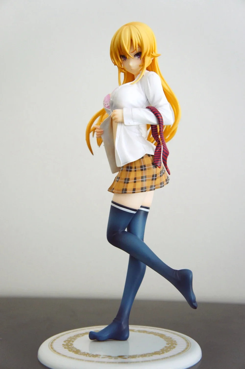 23CM Anime Food Wars! Shokugeki no Soma Nakiri Erina Sleeping Coat Ver Figure Removab Model Toy Gift Collection Action Figure