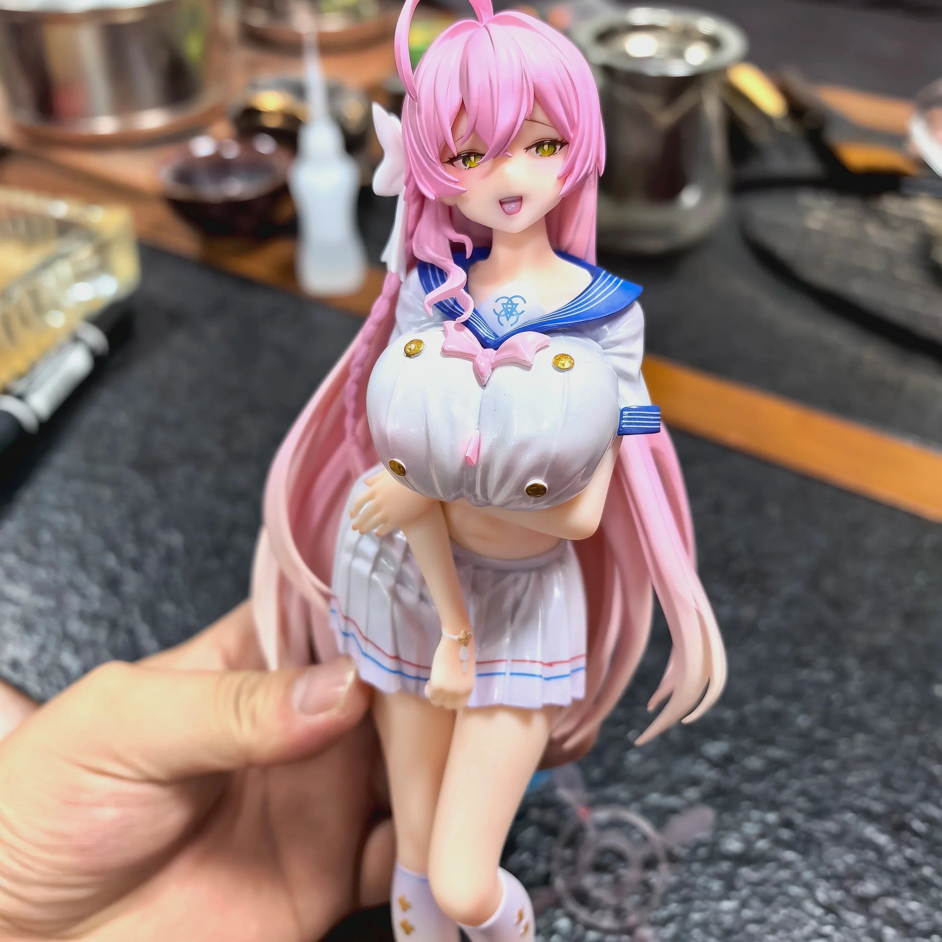 Blue Archive Urawa Hanako Bunny Girl 27cm Pvc Figure Game Statue Collection Anime Action Model Doll  Adult Toys Gift